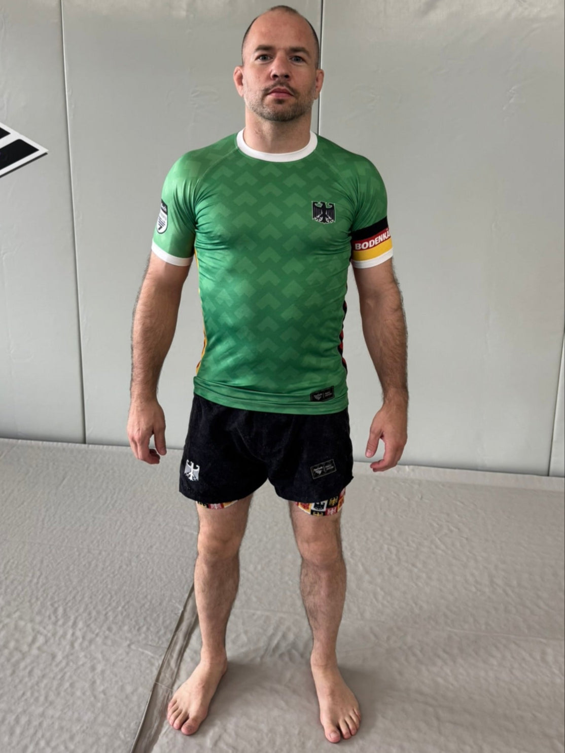 Rashguard "GJJ" - Grün