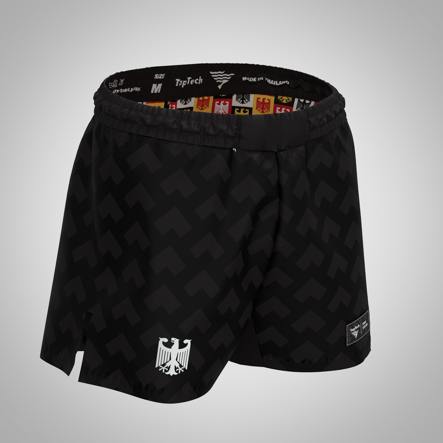 MMA-Shorts "GJJ" - Schwarz