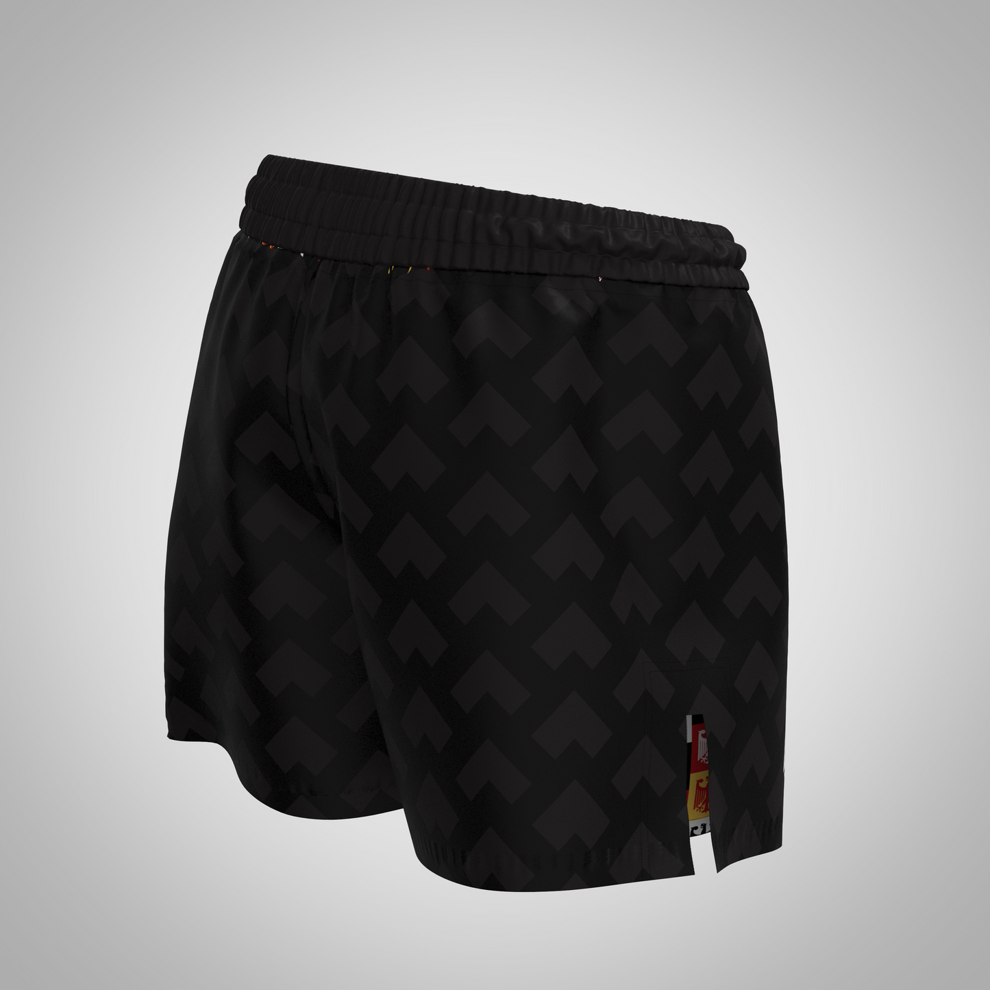 MMA-Shorts "GJJ" - Schwarz