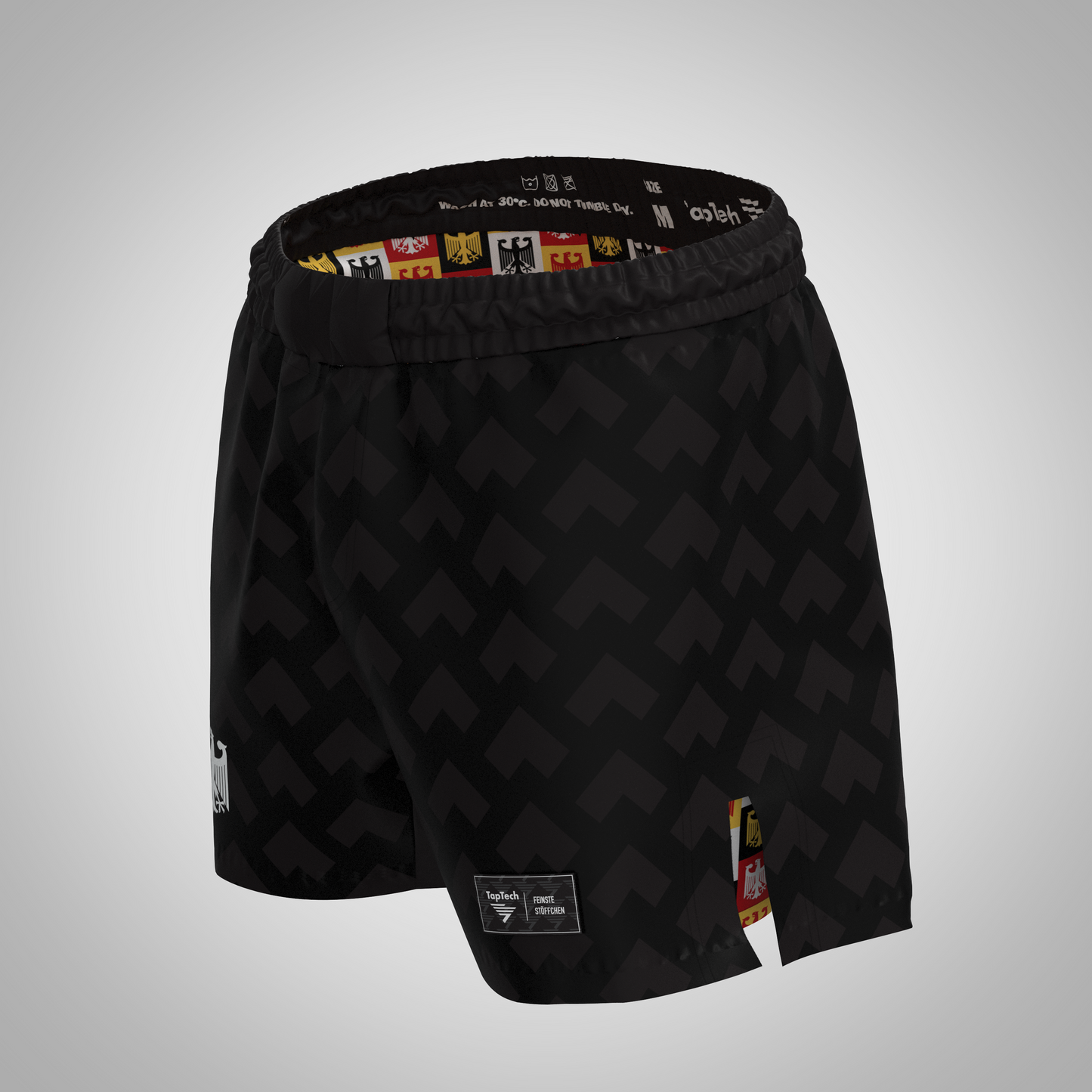 MMA-Shorts "GJJ" - Schwarz