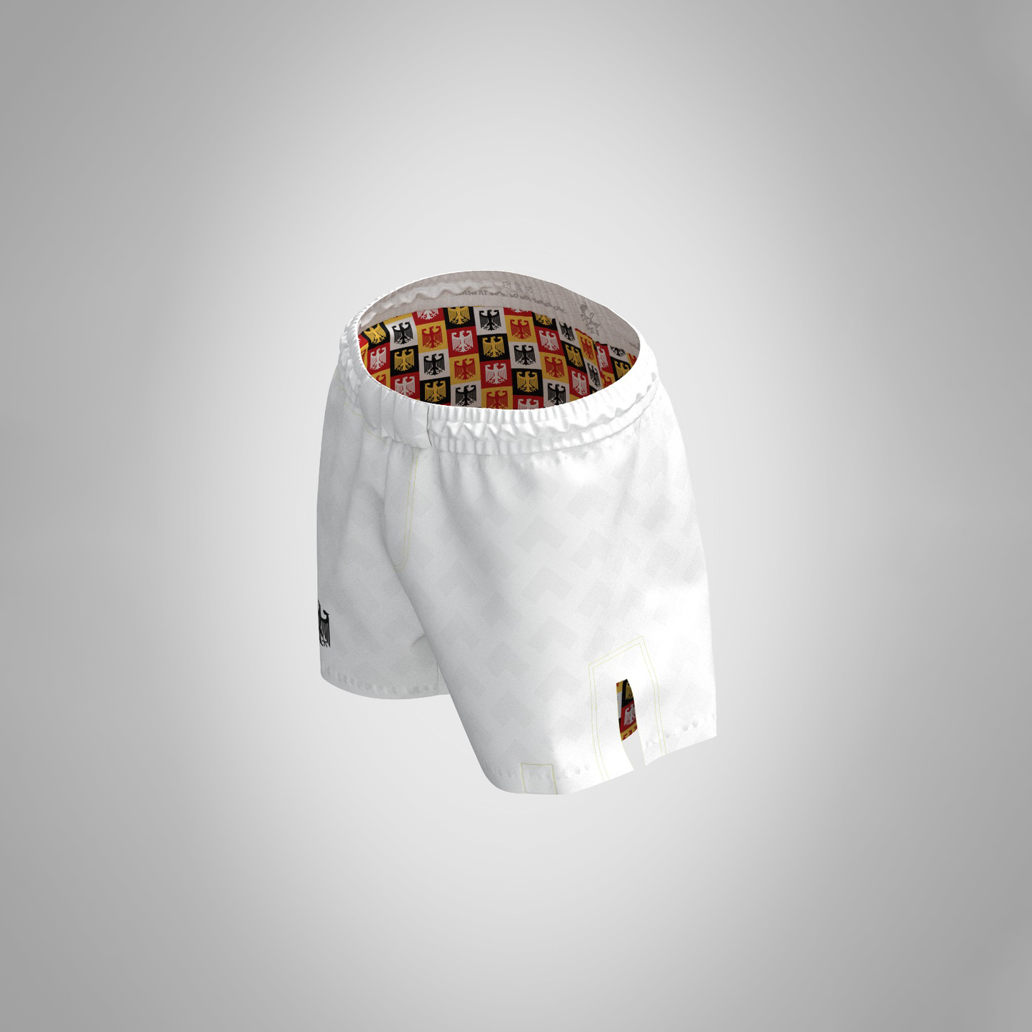 MMA-Shorts "GJJ" - Weiß