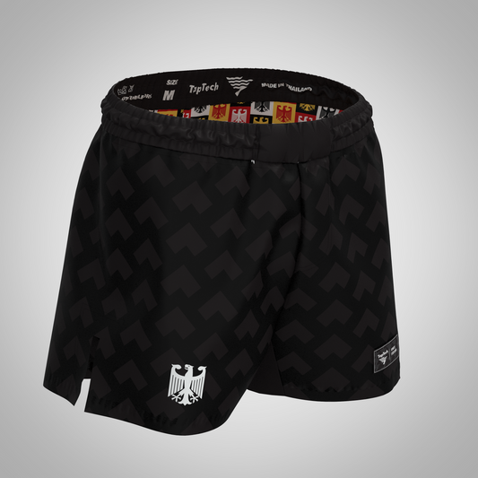 MMA-Shorts "GJJ" - Schwarz
